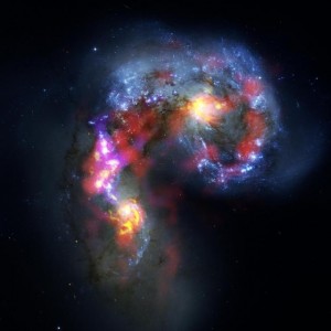 ALMA Telescope deep space picture