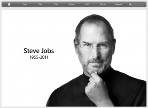 Apple's tribute to Steve Jobs