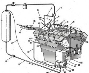 An air powered engine