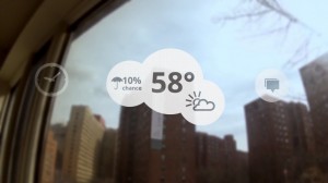 See the weather with Google's Project Glass