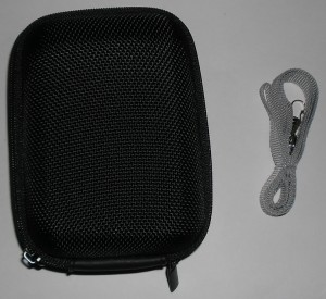 Compact camera case and strap