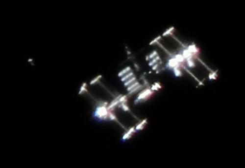 ISS as seen from Earth